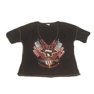 Emory Park Born Free Patriot Shirt Size Small